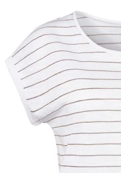 Vivance T-Shirt, (2er-Pack), Mit Kupferfarbenen Lurex-Streifen -Bikini Mode Geschaft fa620a4d199b198590608ddf8cfe471e