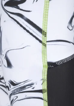 LASCANA ACTIVE Caprileggings »White Marble«, Mit Mesheinsätzen -Bikini Mode Geschaft fa906dd912313f7c4ca153e775dd25ef