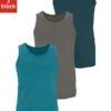 H.I.S Tanktop, (Packung, 3 Tlg.), Aus Baumwolle -Bikini Mode Geschaft faf5cdd108b52c26ff9f4da6876d0d22