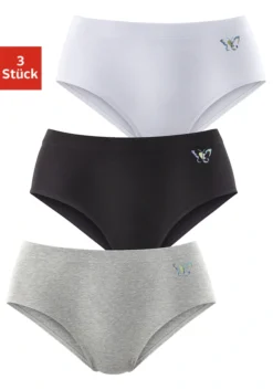 Petite Fleur Formslip, (Packung, 3 St.), Mit Kleinem Schmetterlings-Druck -Bikini Mode Geschaft fb90e56da909e166f1cd4d2d2678feeb