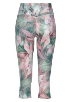 LASCANA ACTIVE Caprileggings, Mit Blätterdruck -Bikini Mode Geschaft fc1f37c204a2f96c8a428ca9f25a2833