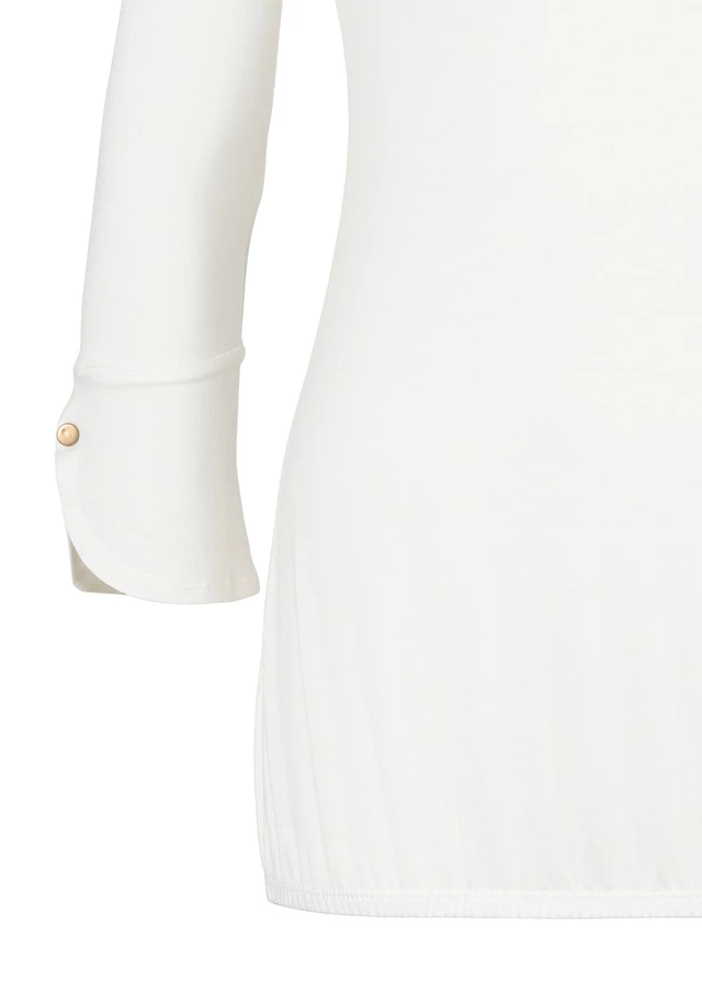 Vivance 3/4-Arm-Shirt, (2er-Pack), Mit Modischen Manschetten Und Goldfarbenen Knöpfen 8 Vivance 3/4-Arm-Shirt, (2er-Pack), Mit Modischen Manschetten Und Goldfarbenen Knöpfen – Bild 6