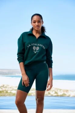 LASCANA ACTIVE Sweatshirt »Tennis«, Mit Stehkragen Und Reißverschluss -Bikini Mode Geschaft fd71feacda9fb7def896791081efcf0b