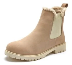 Elbsand Stiefelette, Boots Aus Leder Mit Profilsohle Und Warmfutter