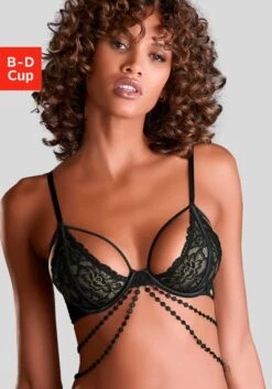 JETTE Bügel-BH, Mit Aufregender Bänder-Optik, Sexy Dessous