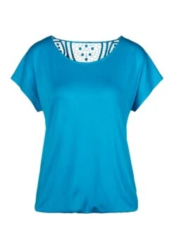 Vivance T-Shirt, Mit Weicher Häkelspitze Am Rücken -Bikini Mode Geschaft fe45f47db6de1b7b54810de8758112d2