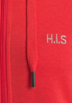 H.I.S Kapuzensweatjacke, Mit Piping An Den Ärmeln -Bikini Mode Geschaft ff96601d143b42fb82bd2ecd979d2345